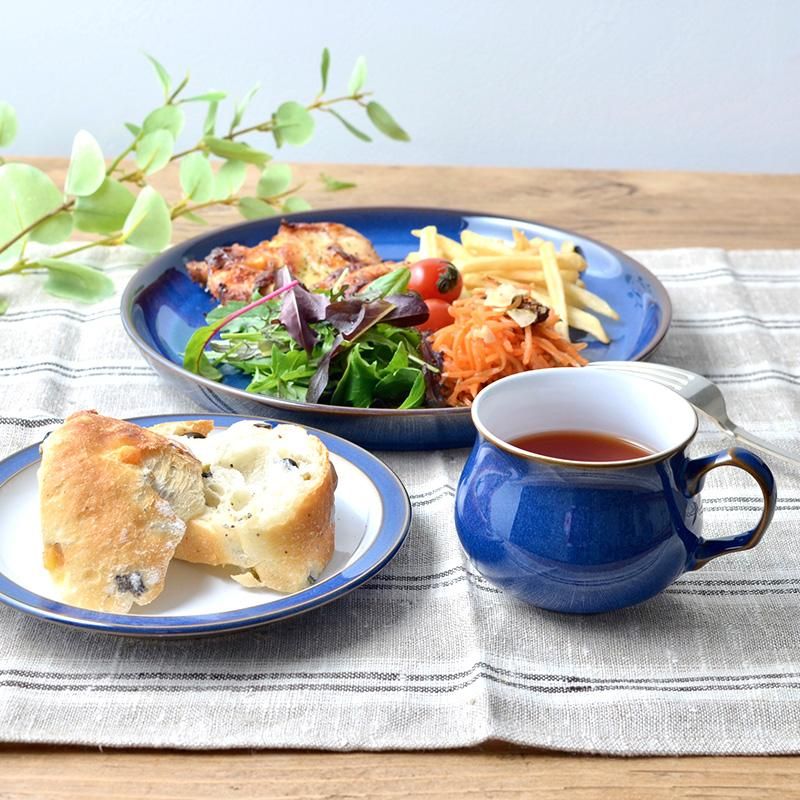 DENBY インペリアルブルー ブレックファーストプレート