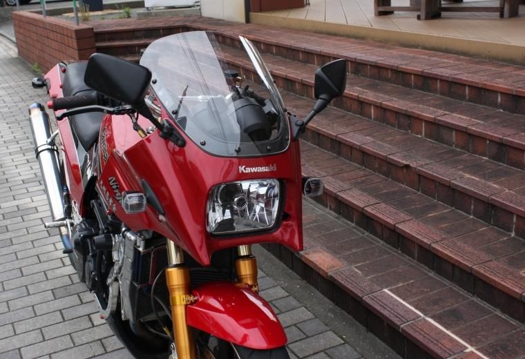 Kawasaki GPZ900Rクリアスクリーン - アクリポイント