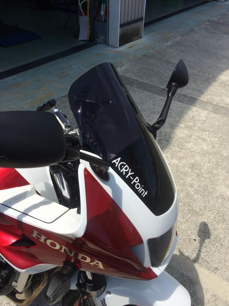 HONDA 05-09 CB1300スーパーボルドール スモークスクリーン HONDA 05-09 CB1300スーパーボルドール スモークスクリーン