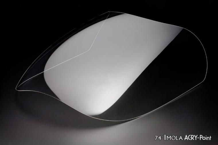 ドゥカティ　ハリス　レースカウル ACRY-Point新品スクリーン ドゥカティ ハリス レースカウル ACRY-Point新品スクリーン