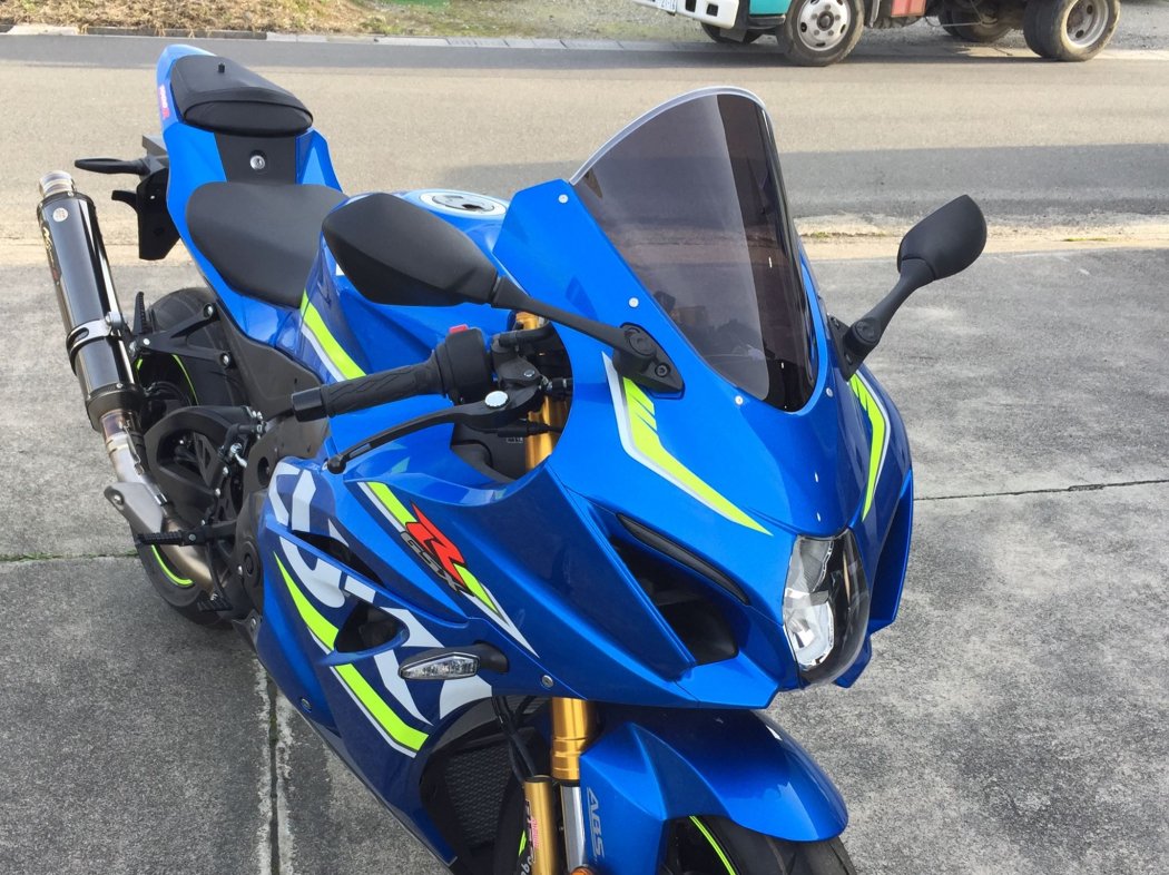 SUZUKI 17-19GSX-R1000スモークスクリーン - アクリポイント