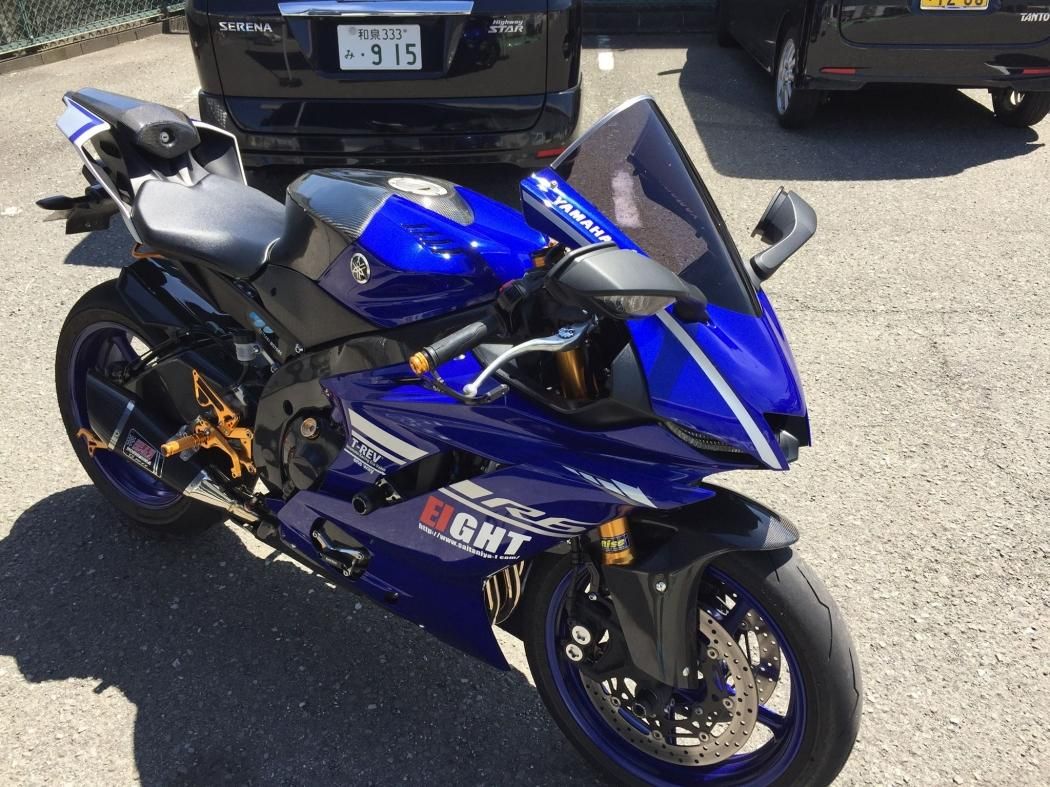 YAMAHA 17-19 YZF-R6 スモークスクリーン - アクリポイント