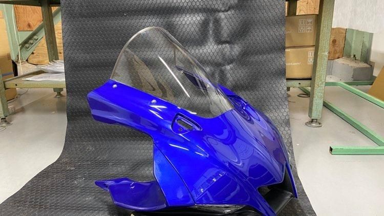 アクリポイント│スクリーン｜YZF-R1(15-19)｜クリア｜40mmアップ Amazon.com: Puig R-Racer Screen Yamaha YZF-R1 15'-19' C/Clear