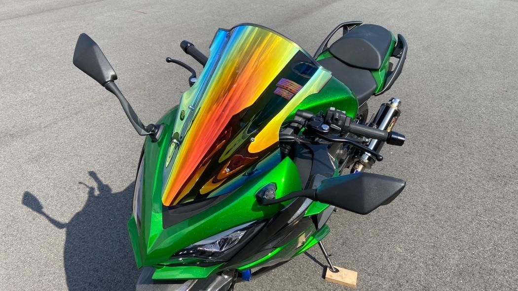 Ninja1000SX アクリポイント スクリーン スモーク ACRYPOINT Ninja1000SX ストリートタイプスクリーン （ミラー