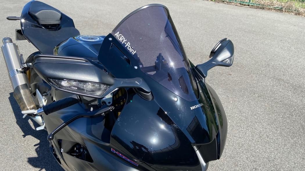 HONDA 20- CBR1000RR-R スモークスクリーン - アクリポイント HONDA 20- CBR1000RR-R スモークスクリーン - アクリポイント