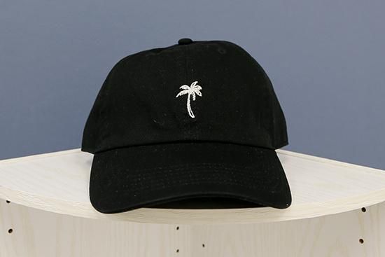 Aloha Surf Project キャップ ヤシの木 黒 - Aloha-wears