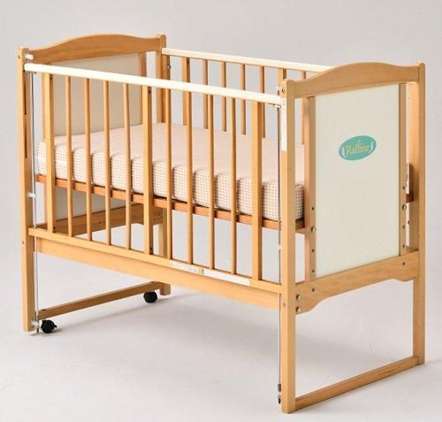 立ちベッドタイプベビーベッド おでかけミッフィー ベビーベッドレンタルの双葉堂