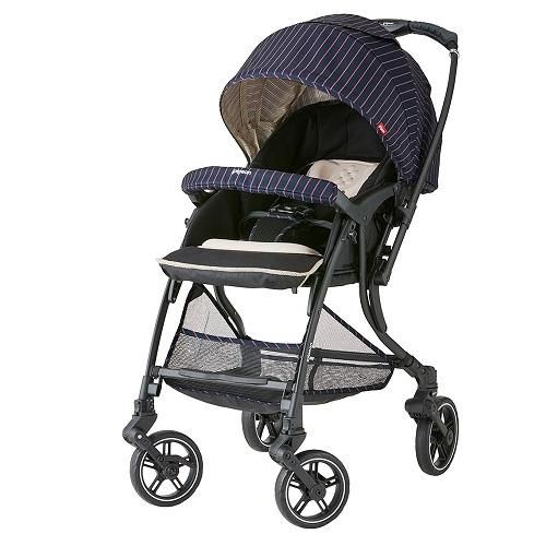 【美品】ピジョン　ランフィリノン　A型ベビーカー　RA9L 美品】ピジョン ベビーカー ランフィリノン RA9L ネイビー 両