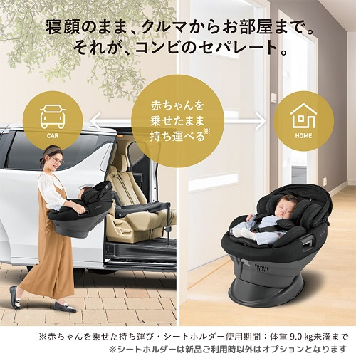 コンビ チャイルドシート THE S Air ISOFIX エッグショック エス