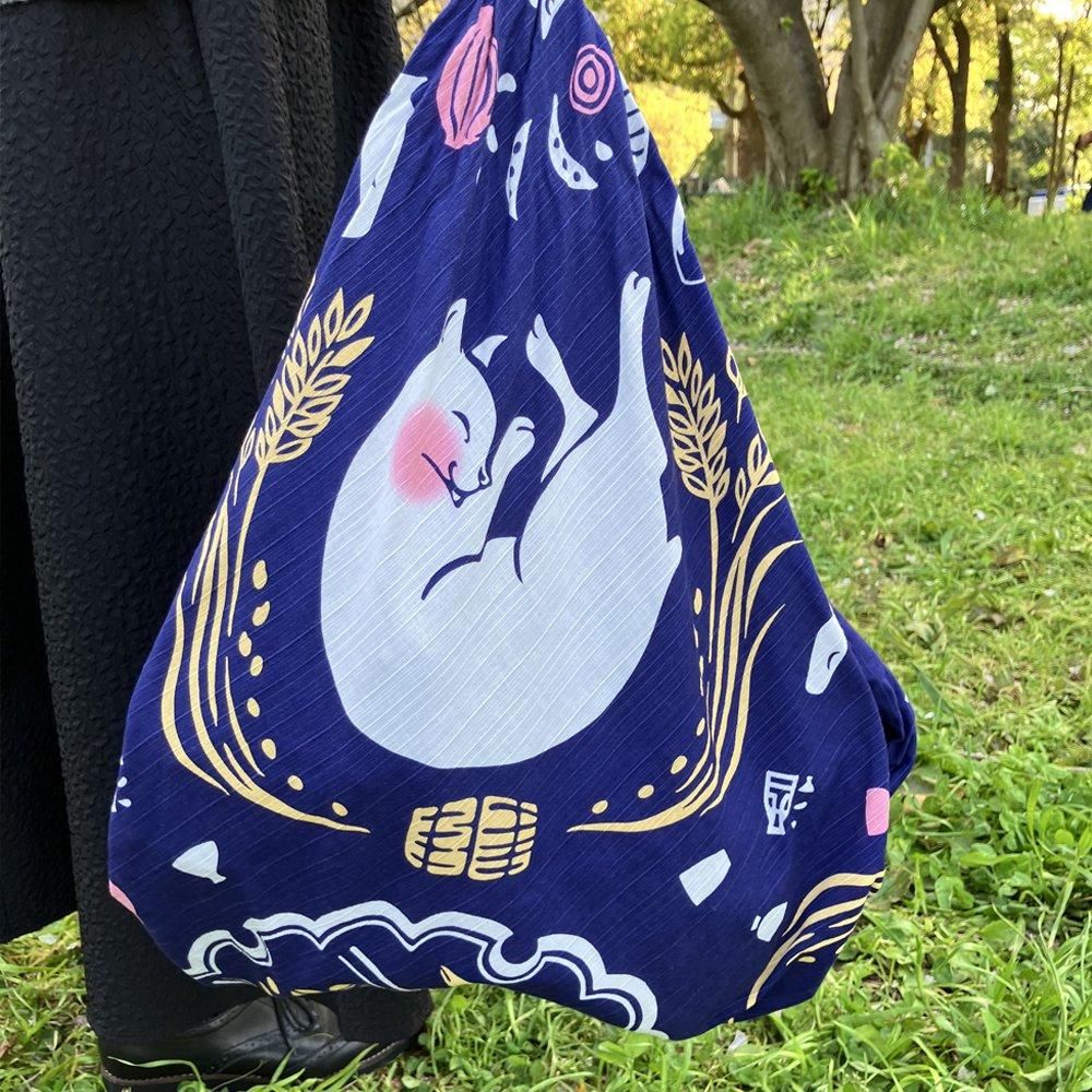 酔い猫|kenema大風呂敷|90cm|JIKAN STYLE(ジカンスタイル)オンラインショップ 酔い猫|kenema大風呂敷|90cm|JIKAN STYLE(ジカンスタイル)オンラインショップ