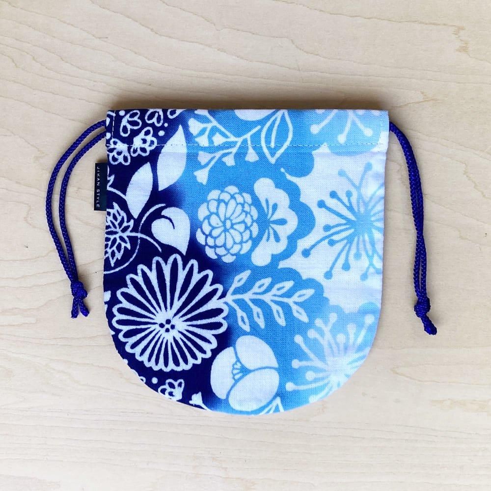 和風レース 紺｜巾着｜JIKAN STYLE（ジカンスタイル）オンラインショップ