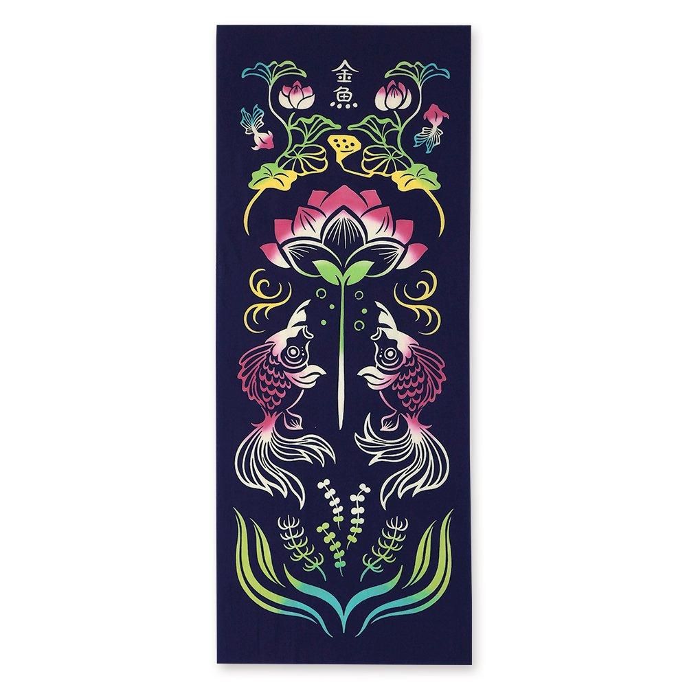 蓮見金魚｜手ぬぐい｜【kenema】趣味道楽｜JIKAN STYLE（ジカン