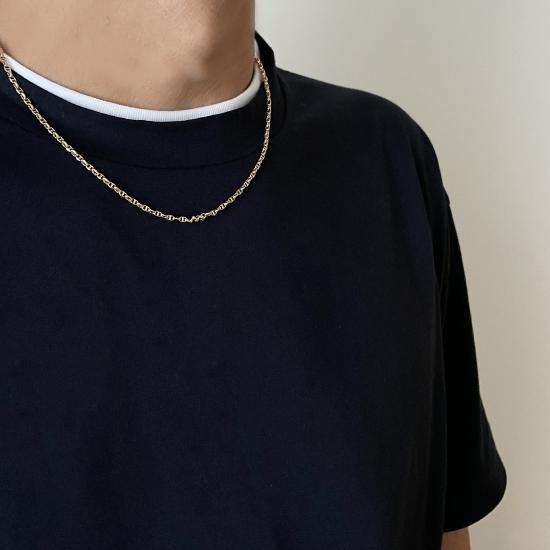 LEON掲載】【SAFARI掲載】 K18YG/ネックレスチェーン/ANCHOR LEON掲載】【SAFARI掲載】 K18YG/ネックレスチェーン/ANCHOR