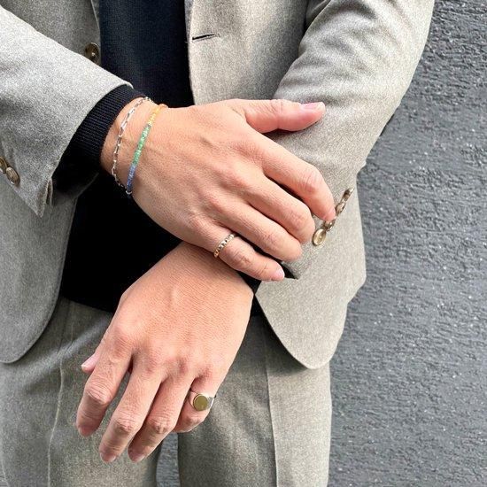 LEON掲載】【URBAN SAFARI掲載】K18YG/SV925/リング/SIGNET RING