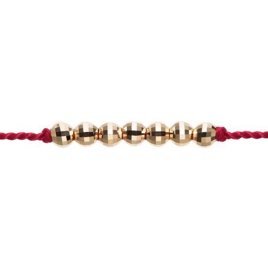 GENTLEMAN / ジェントルマン K10YG コードアンクレット SAFARI掲載】K10YG/ダイヤモンド/コードブレスレット(blue