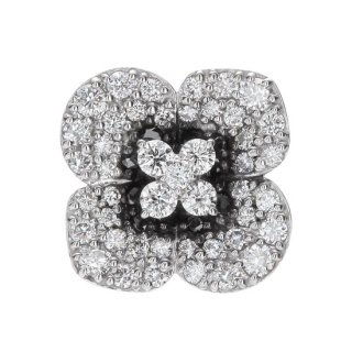 K18WG/ダイヤモンド/ラペルピン FLOWER lapel pin/BOUTONIERE