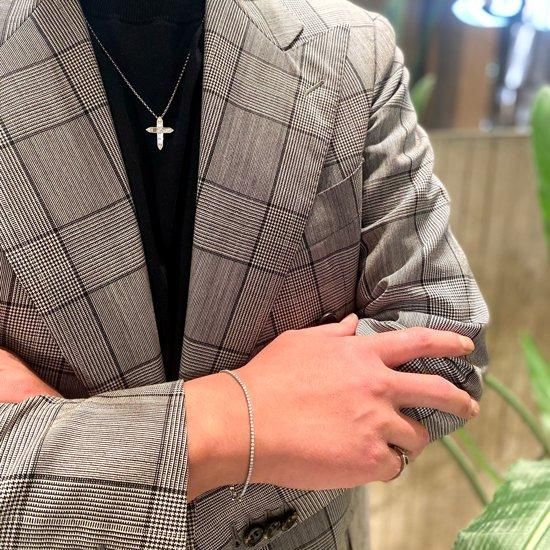 Pt900 テニスブレスレット1ctダイヤモンド|GENTLEMAN Pt900 テニスブレスレット1ctダイヤモンド|GENTLEMAN