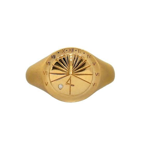 GENTLEMAN ジェントルマン シグネットリング K18YG SV925 Gentleman〉K18YG/SV925/リング［SIGNET RING］ | 宝飾時計専門