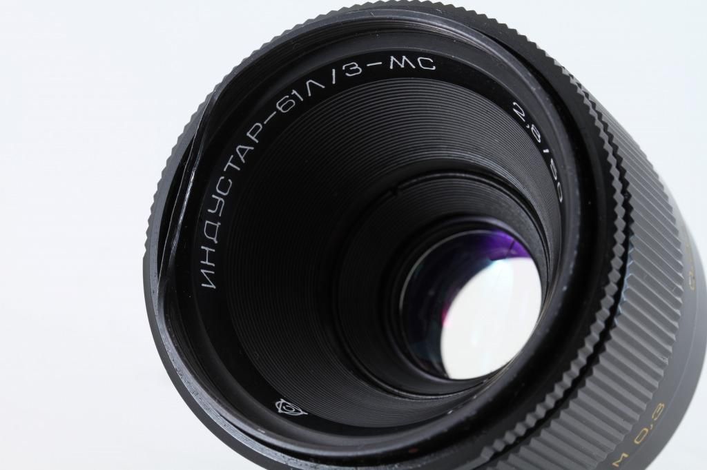 B】 Industar NHAYCTAP-61A 3-MC 50mm F2.8 M42マウント #ML0010 ...