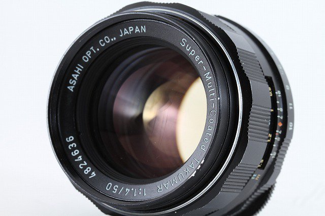 カメラ レンズ(単焦点) B】SMC タクマー | Asahi Pentax SMC Takumar 50mm F1.4 M42 #ML0066 