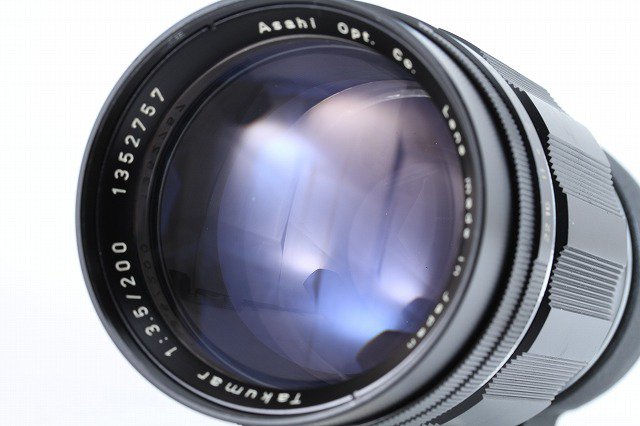 Asahi Takumar 200mm f3.5 アサヒタクマー200/3.5カメラ - レンズ(単焦点)