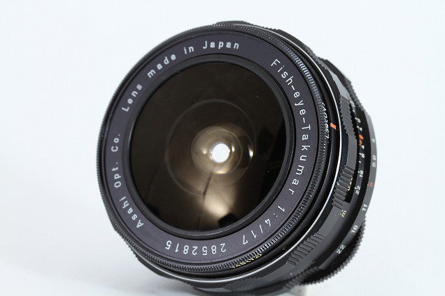 専用！ペンタックス　Fish-eye-Takumar1:4/17mm　綺麗です。