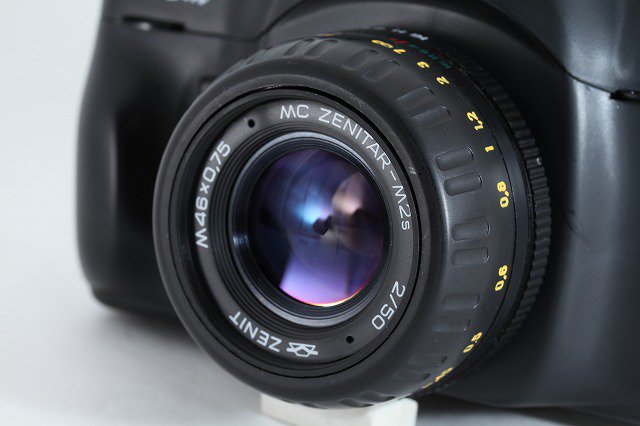 未使用】 Zenit 312m M42マウントカメラ + MC Zenitar 50mm F2 レンズ ...