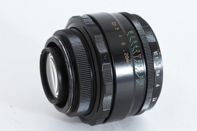 絞り4角形改造モデル】 【中古AB】 ヘリオス | HELIOS-44-2 58mm