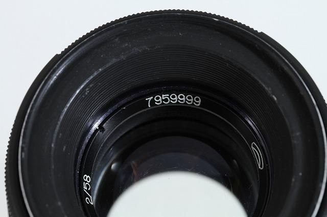 絞り4角形改造モデル】 【中古AB】 ヘリオス | HELIOS-44-2 58mm 絞り4角形改造モデル】 【中古AB】 ヘリオス | HELIOS-44-2 58mm