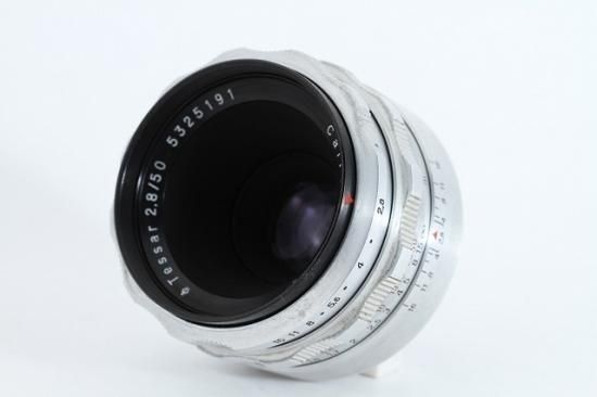 カールツァイスイエナ テッサー50mm2.8 赤T Q1