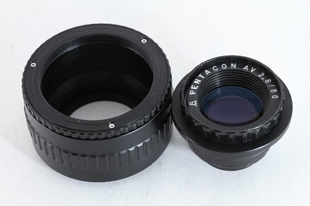 PENTACON AV 80mm F2.8 M42 Nikonマウント