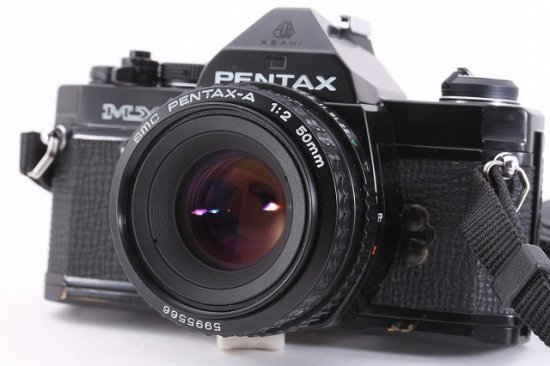 フィルムカメラ　PENTAX MX レンズ付き　動作品