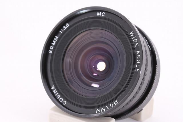中古AB+】 コシナ | COSINA WIDE ANGLE 20mm F3.8 MC Nikon F 中古AB+】 コシナ | COSINA WIDE ANGLE 20mm F3.8 MC Nikon F