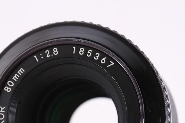 中古AB】ニコン ニッコール | Nikon Ai-s AF-Nikkor 80mm F2.8 Nikon F