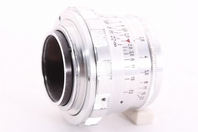 Zenit 3M M39マウント インダスターf3.5 50mm 純正革ケース付 