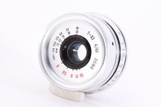 ロピア 爆買い 中古B】 ロモ | Leica NOMO T-43 40mm F4 M39マウント ライカL フィルムカメラ