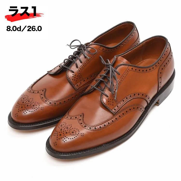 オールデン 966 WING TIP アバディーン ダークタン | 販売店 | (有)シューズサロンなとりや