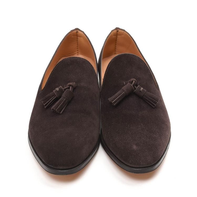 フラテッリジャコメッティ FG450-003 スリッポンスエード【T.MORO