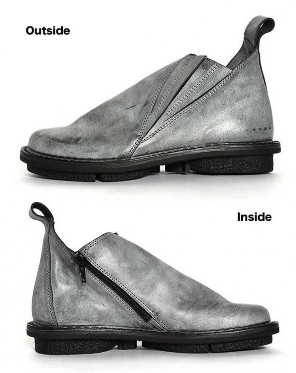 極美品✨トリッペン KINKY-ICE キンキー グレー ショートブーツ 37