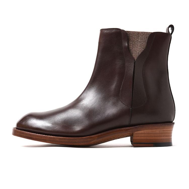 ショセ PC-5045 サイドゴアブーツ ダークブラウン (レディース) | 販売