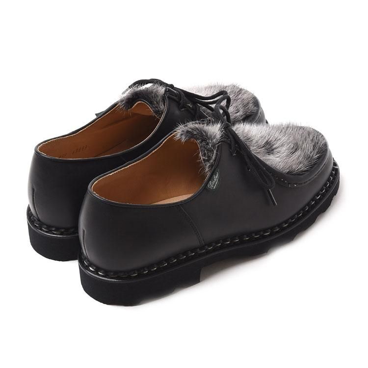 PARABOOT パラブーツ MICHAEL MARCHE NOIRE LIS MOUCHETE ミカエル ポニー  715721 42(27cm) ブラック シューズ g9376