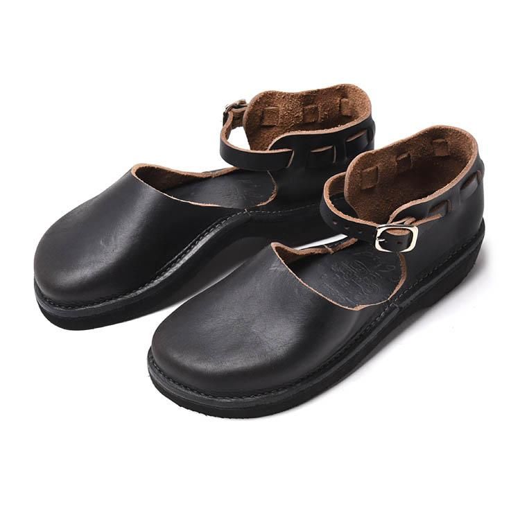 Fernand フェルナンドレザー Chinese クロムエクセル ブラック ワンストラップ レディース 販売店 有 シューズサロンなとりや