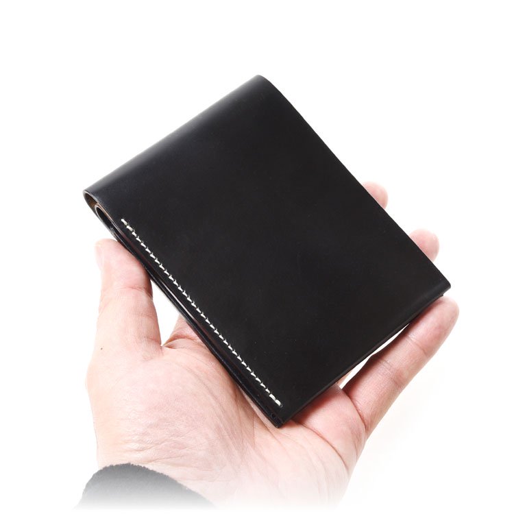 クライス KSW001 HORWEENシェルコードバン財布 【ブラック】| 販売店 | (有)シューズサロンなとりや