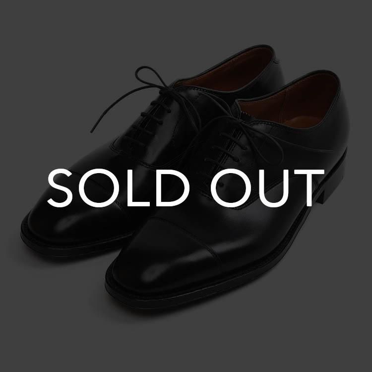 Alden (オールデン) 9241 内羽根CAP TOE プラザ カーフ 【ブラック