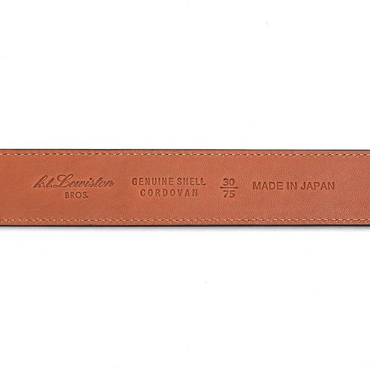K.t.ルイストン KTB158 32mm コードバン ブラック | 販売店 K.t.ルイストン KTB158 32mm コードバン ブラック | 販売店