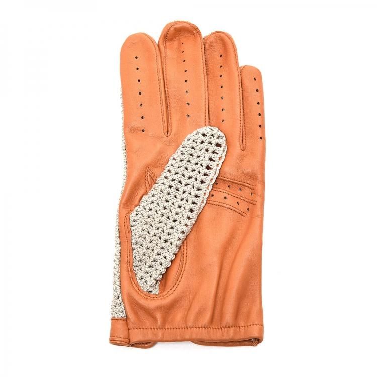 ドライビンググローブ】デンツ 15-1003 ヘアシープ×メッシュ CORK