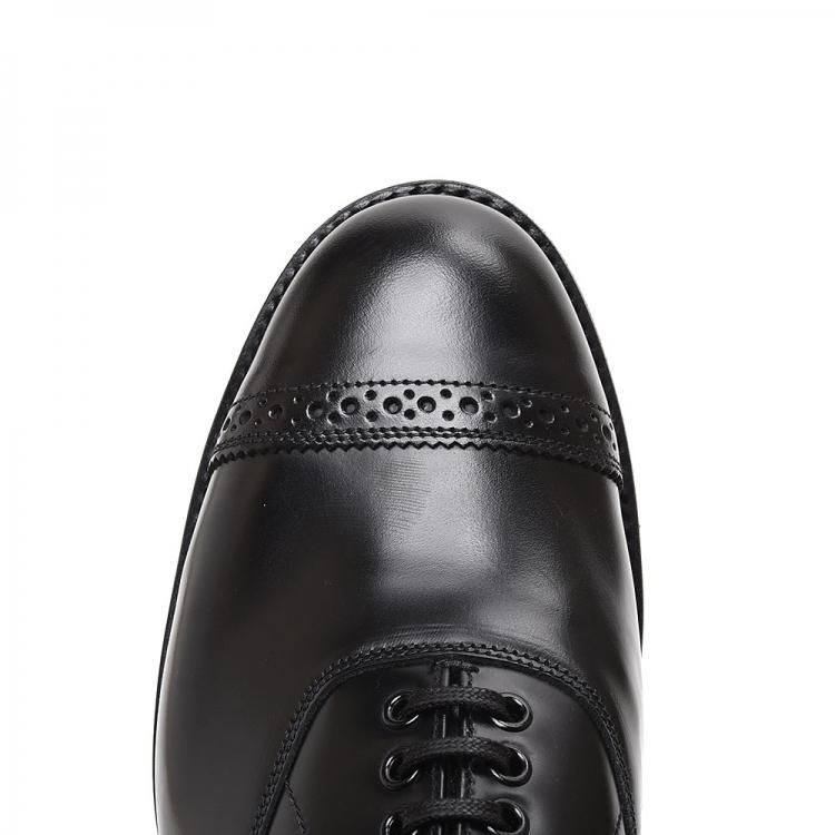 サンダース 1947B Military Punched Cap Oxford Black | 販売店 | (有
