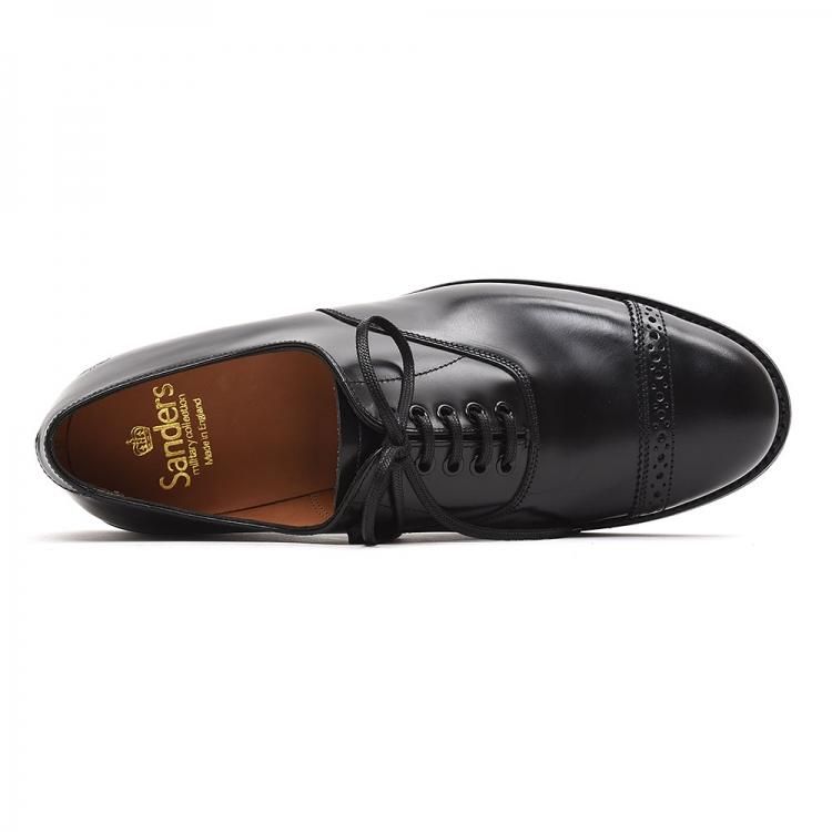 SANDERS Military Punched Cap Oxford | kinderpartys.at
