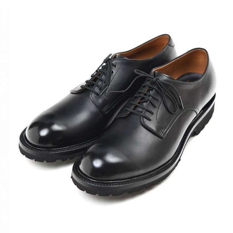chausser（ショセ） ナチュラルコードバン プレーントゥレース