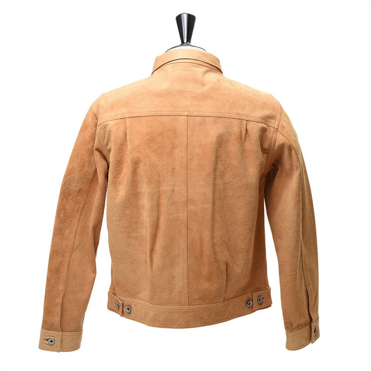 MOTO モト WHJK11 ウォッシャブルホースレザージャケット CAMEL サイズ